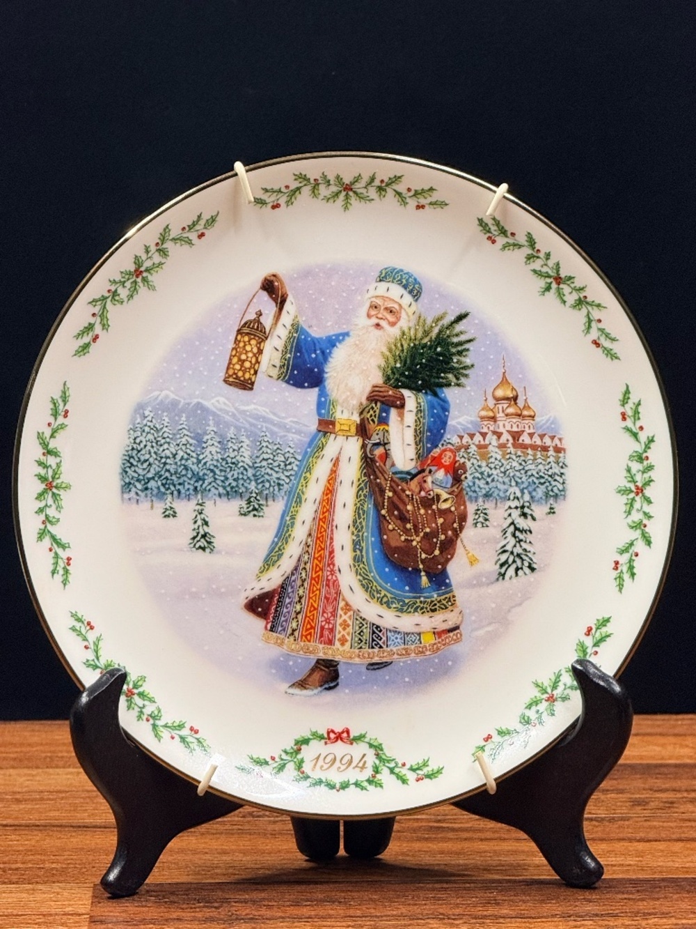 1994 LENOX COLLECTIONS “Grandfather Frost” Collector Plate #G0414